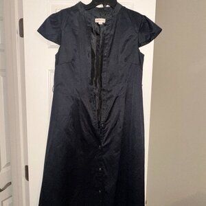 Black Button Up Dress